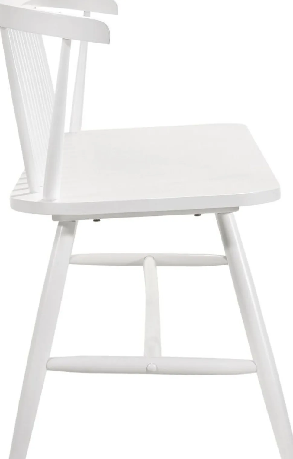 Pinnsoffa kökssoffa vit - Fårö + Textilrengöring för möbler