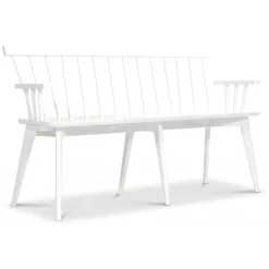 Pinnsoffa vit - Särö + Möbeltassar