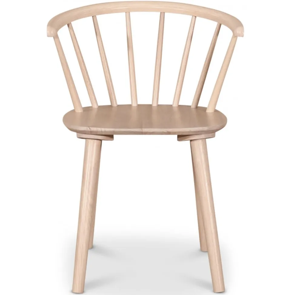 Pinnstol i whitewash - Karmstol Dalsland