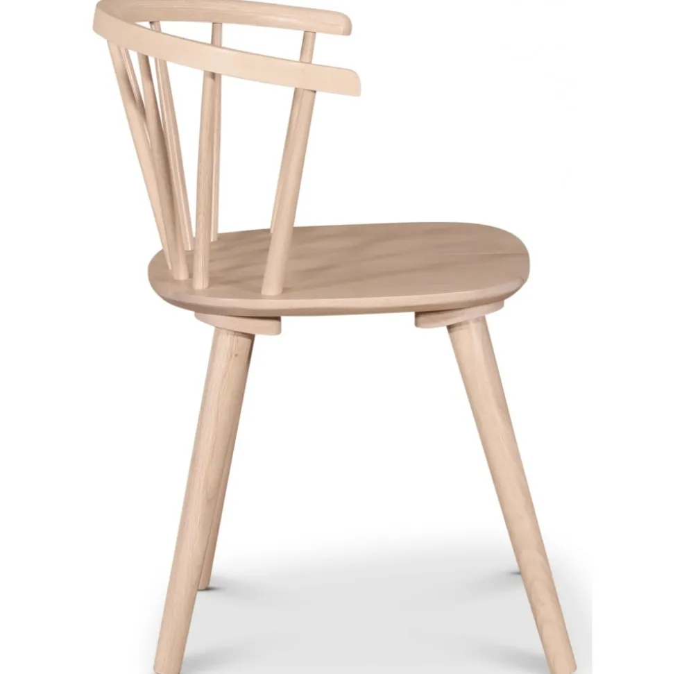 Pinnstol i whitewash - Karmstol Dalsland