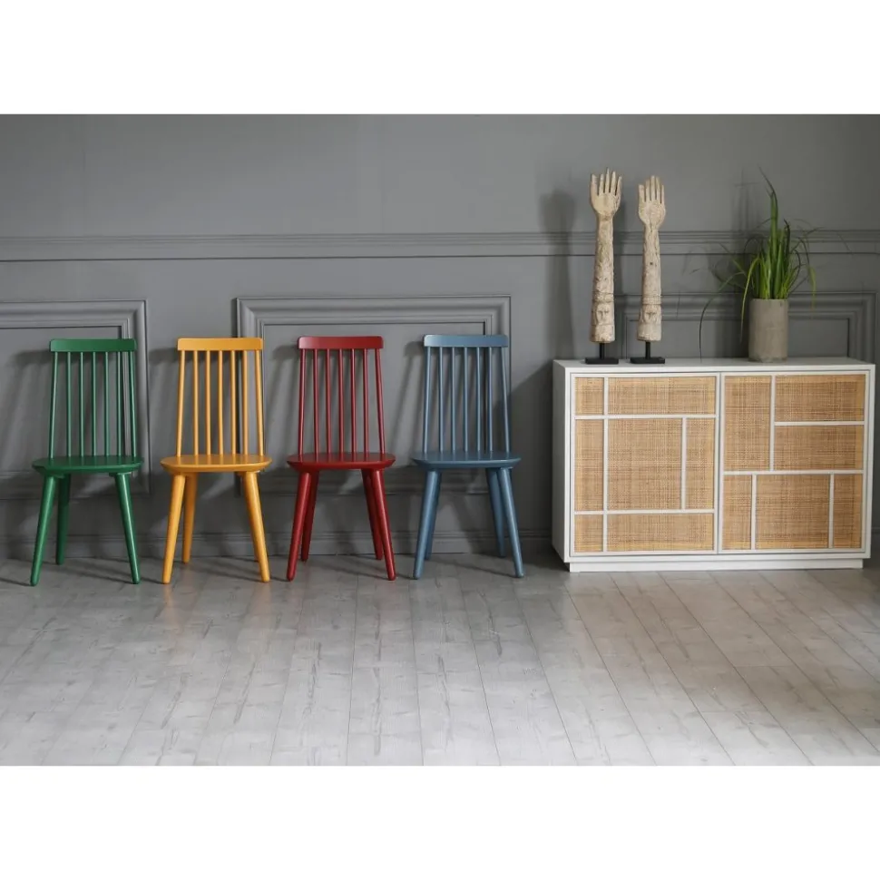 Pinnstol Röd RAL3003