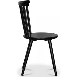 Pinnstol svart - Castor + Möbeltassar