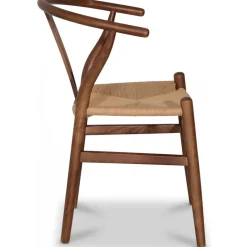 PiPi matgrupp ovalt matbord 240 cm valnöt + 6 st Brandon matstolar - Valnöt