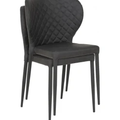 Pisa matstol - Mörkgrå