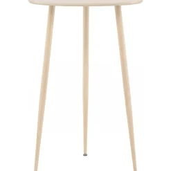 Plaza barbord Ø70 cm - Whitewash