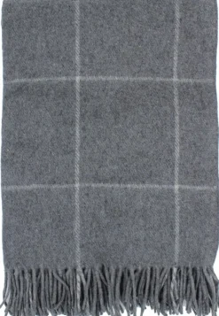 Pläd 130 x 170 cm - Grå