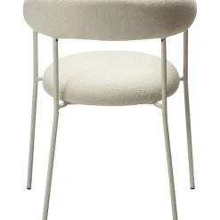 Plenti karmstol - Vit bouclé/cashmere