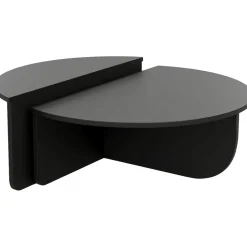 Podium soffbord Ø90 cm - Svart