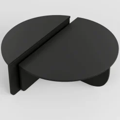 Podium soffbord Ø90 cm - Svart