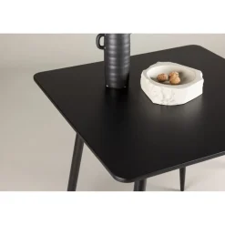 Polar matbord 75 x 75 cm - Svart