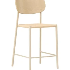 Polly barstol - Beige/Whitewash