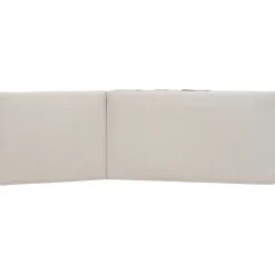 Portals loungegrupp 4 - Vit/teak + Textilskydd för utemöbler