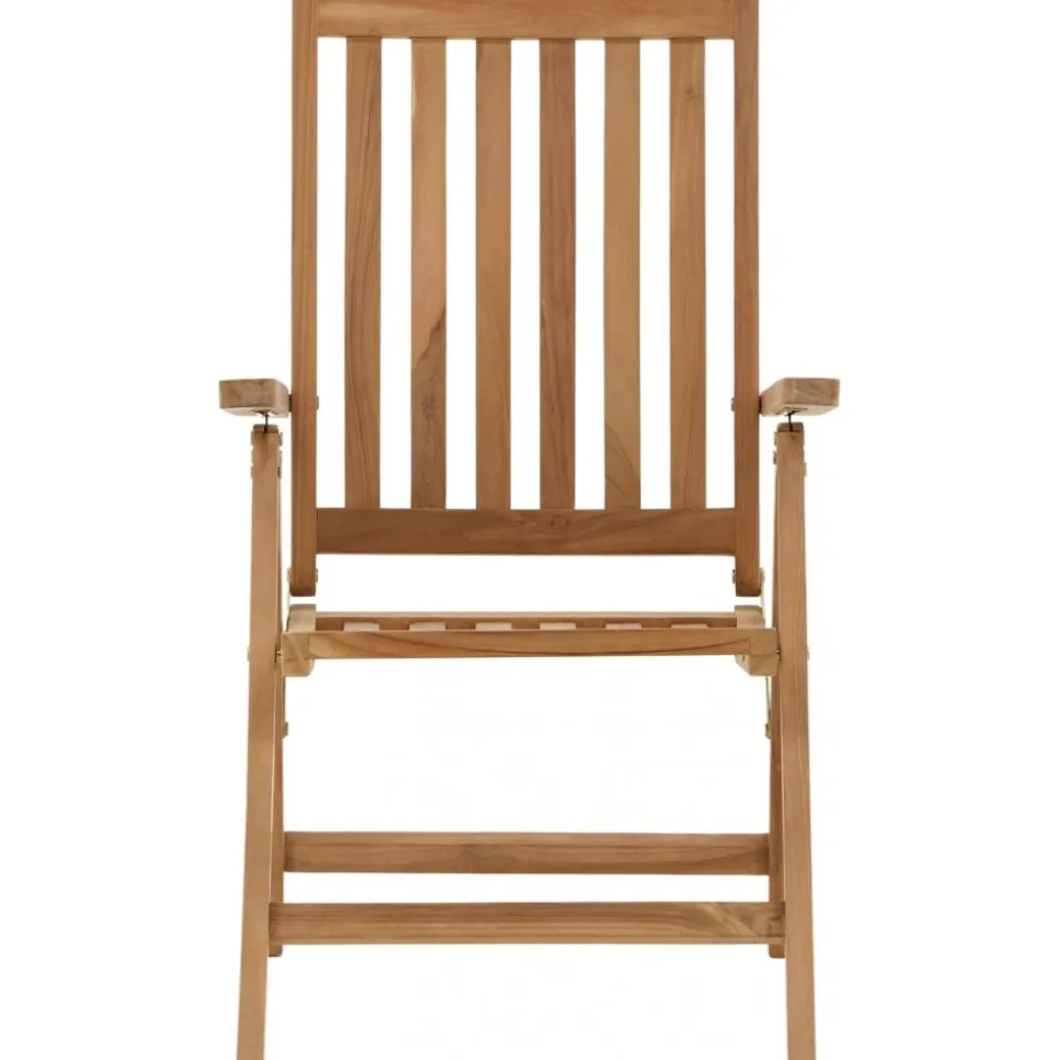 Positionsstol teak - Saltö + Textilskydd för utemöbler