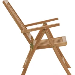 Positionsstol teak - Saltö + Rengöringsmedel för utemöbler