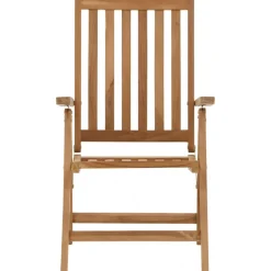 Positionsstol teak - Saltö + Rengöringsmedel för utemöbler