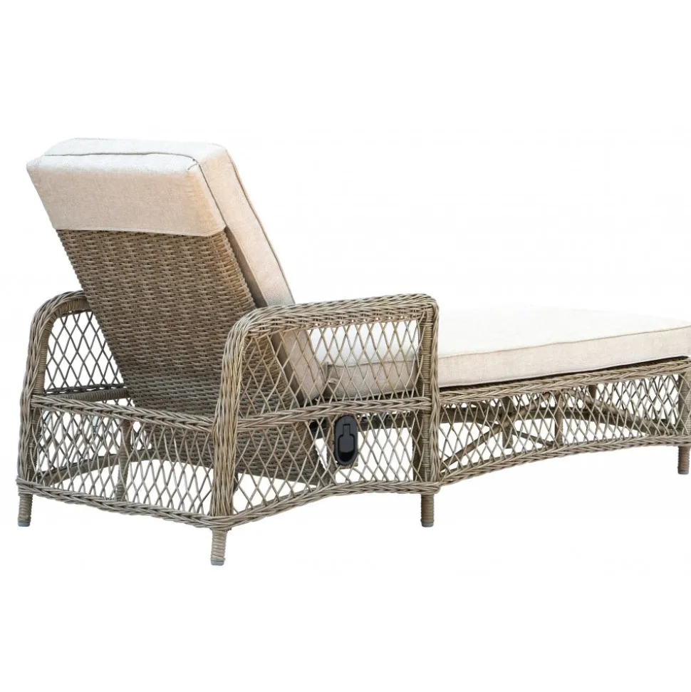 Provence solsäng med fällbar rygg - Natur