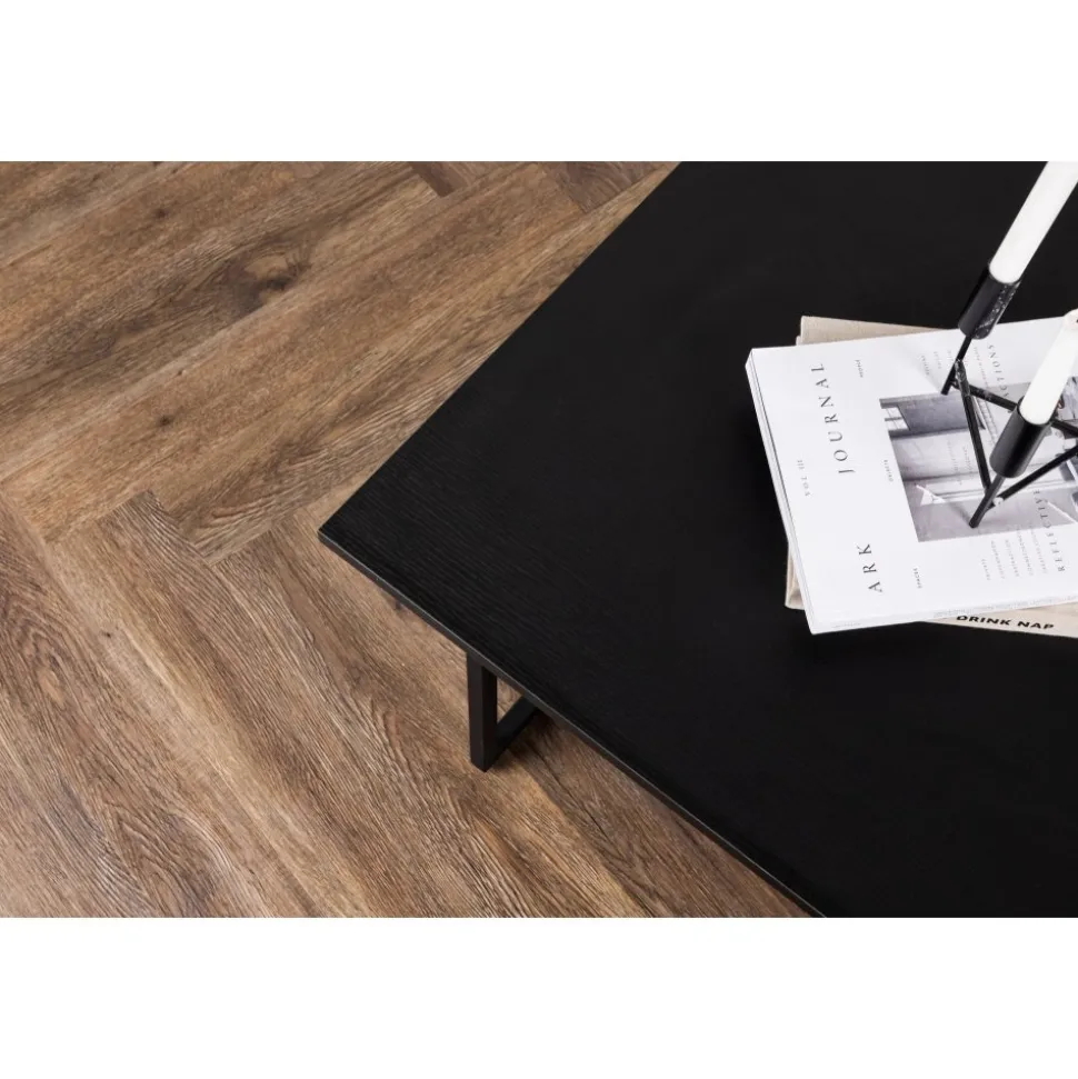 Pryor soffbord 110 x 70 cm - Svart