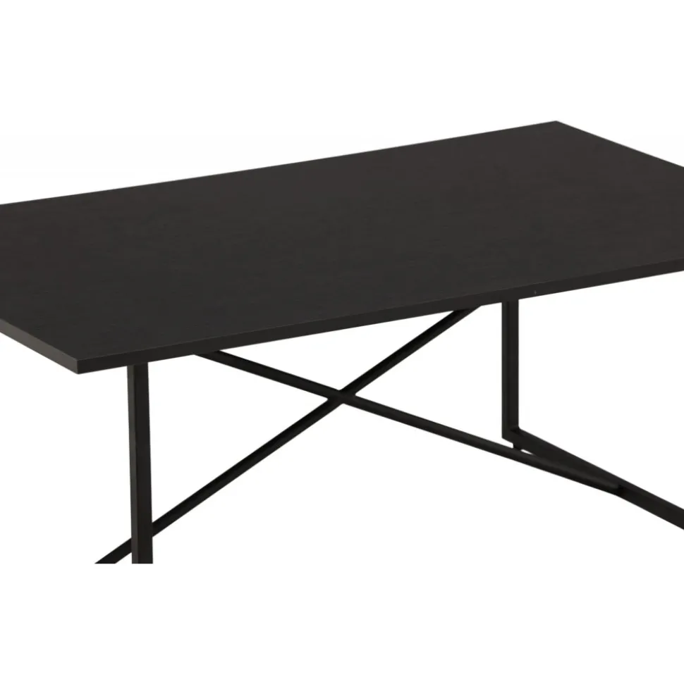 Pryor soffbord 110 x 70 cm - Svart