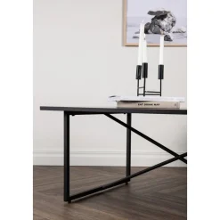 Pryor soffbord 110 x 70 cm - Svart