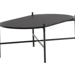 Pueblo soffbord 120 x 60 cm - Svart