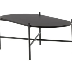 Pueblo soffbord 120 x 60 cm - Svart