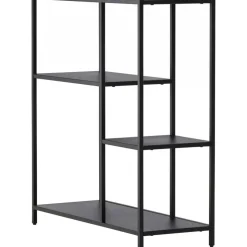 Puno sidobord 80 x 30 cm - Svart