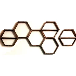 Rafa vägghylla 109 - Valnöt