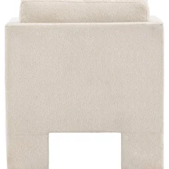 Ragusa fåtölj - Vit bouclé