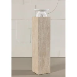Ramsvik sidobord H:95 cm - Travertin-look
