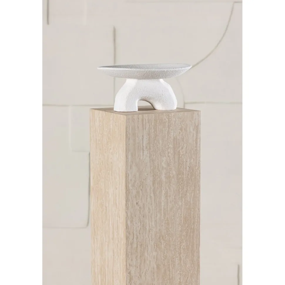 Ramsvik sidobord H:95 cm - Travertin-look