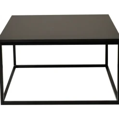 Ravn soffbord 80x80 cm - Svart