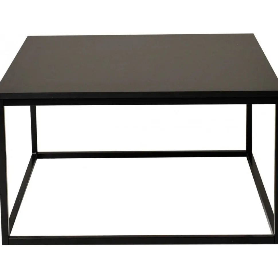 Ravn soffbord 80x80 cm - Svart