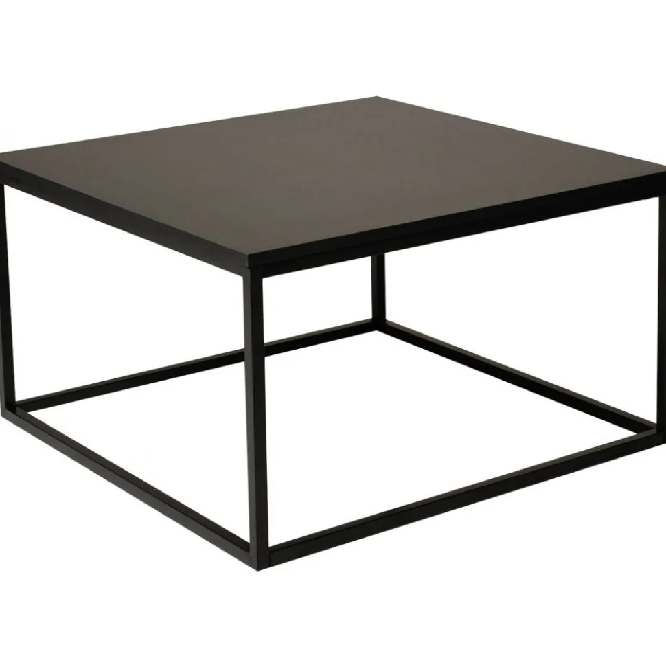 Ravn soffbord 80x80 cm - Svart