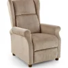 Reclinerfåtölj beige - Cheyenne