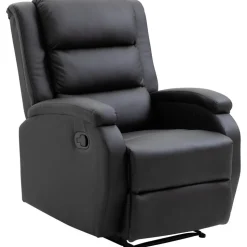 Reclinerfåtölj med fotstöd svart - Bengt + Fläckborttagare för möbler