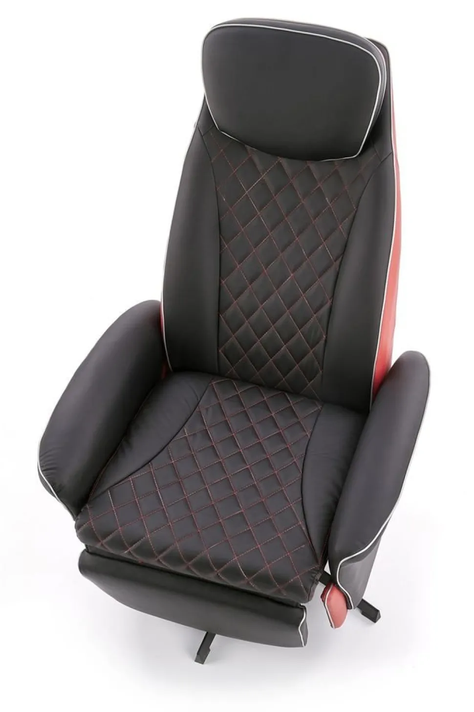 Reclinerfåtölj svart / röd - Camaro lyx