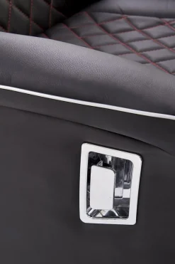 Reclinerfåtölj svart / röd - Camaro lyx