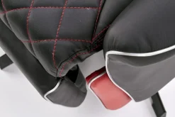 Reclinerfåtölj svart / röd - Camaro lyx