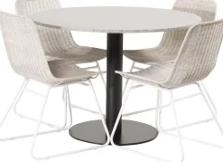 Regald matstol - Vit/vitpigmenterad Rotting