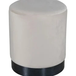 Remi sittpuff - Beige sammet