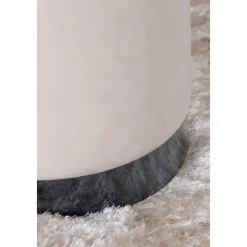 Remi sittpuff - Beige sammet