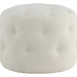 Respit sittpuff - Vit teddy