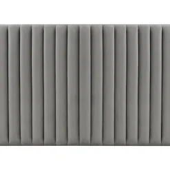 Ribbersborg sänggavel (Grå sammet) - Valfri bredd