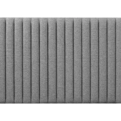 Ribbersborg sänggavel (Grått tyg) - Valfri bredd