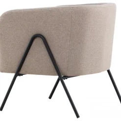 Rika fåtölj - Beige/Svart