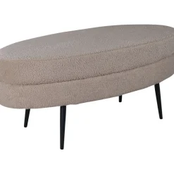 Rino sittpuff - Beige teddy