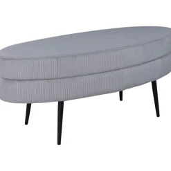 Rino sittpuff - Grå manchester