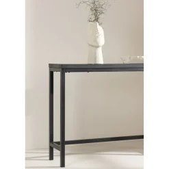 Rise sidobord 110 x 30 cm - Svart