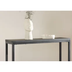 Rise sidobord 110 x 30 cm - Svart