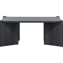 Rogaland soffbord 100 x 100 cm - Svart